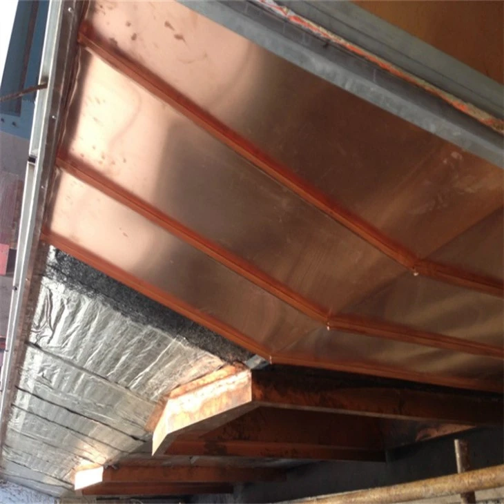 High Weather Resistance Copper Standing Seam Roof Panels high quality