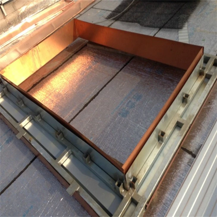 High Weather Resistance Copper Standing Seam Roof Panels price